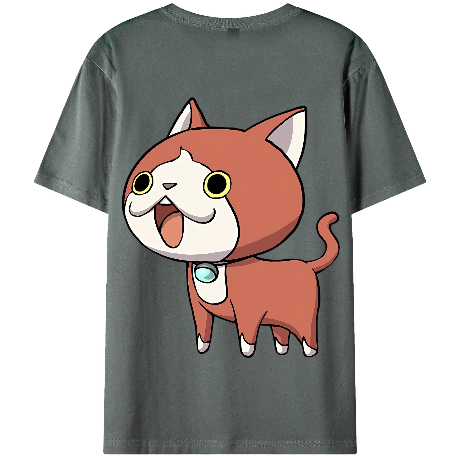 （画像用） 妖怪ウォッチ Yo-kai Watch 綿100％半袖Tシャツ（背面プリント）